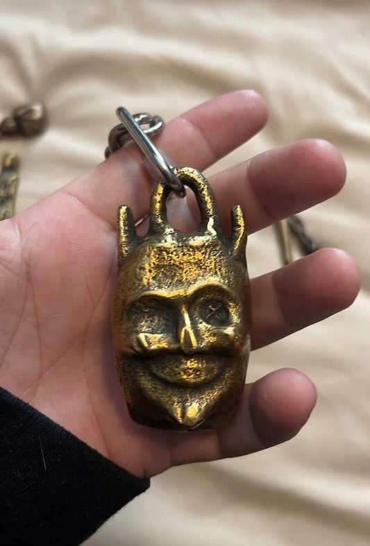 Diablo Head Keychain
